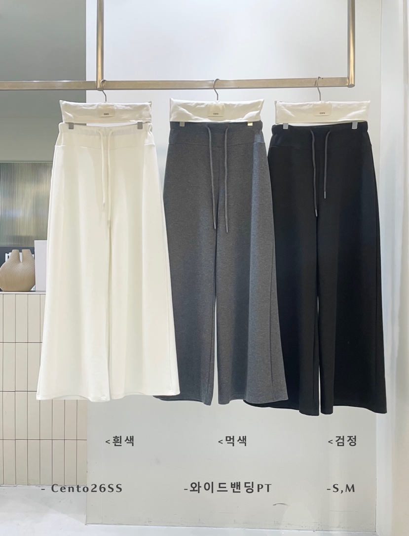 CENTO韓國代購女裝新款休閑26春夏真品熱賣人氣職業休閑褲CENTO休閑褲