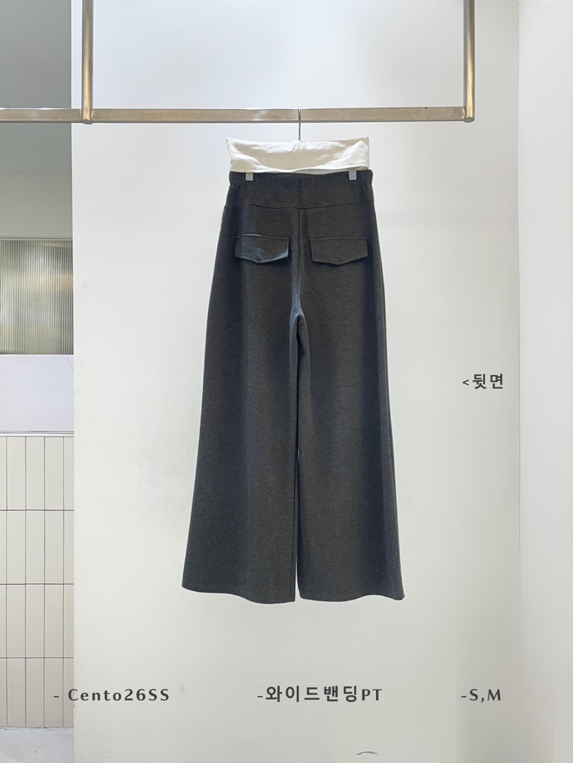 CENTO韓國代購女裝新款休閑26春夏真品熱賣人氣職業休閑褲CENTO休閑褲