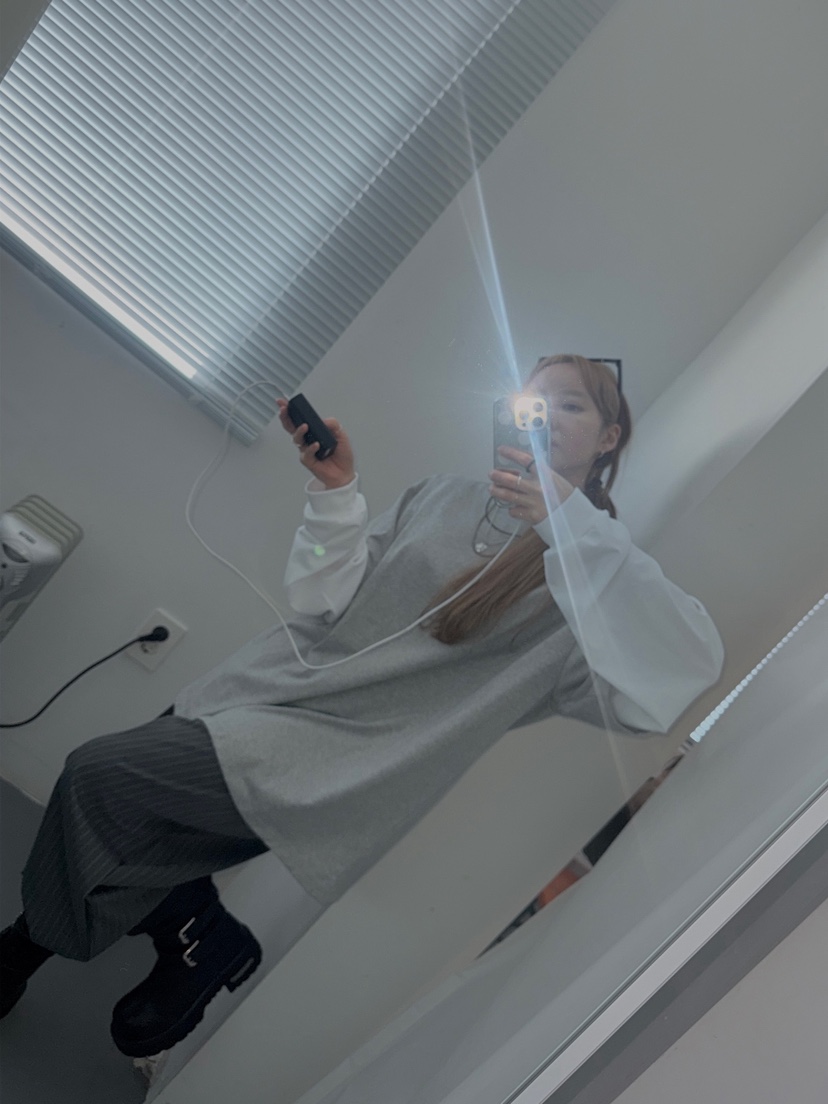 OKIE韓國東大門代購女士新品時尚熱賣職業人氣長袖T恤假兩件OKIE長袖T恤