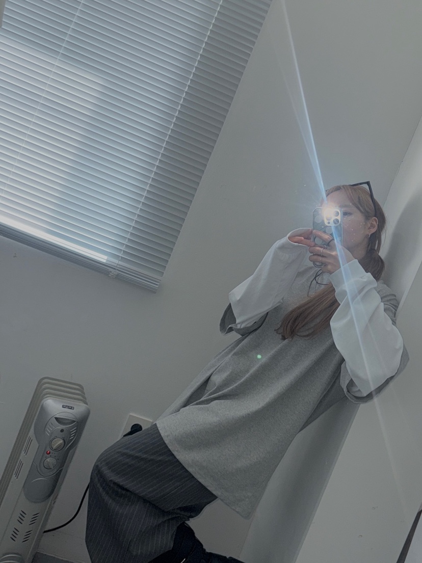 OKIE韓國東大門代購女士新品時尚熱賣職業人氣長袖T恤假兩件OKIE長袖T恤