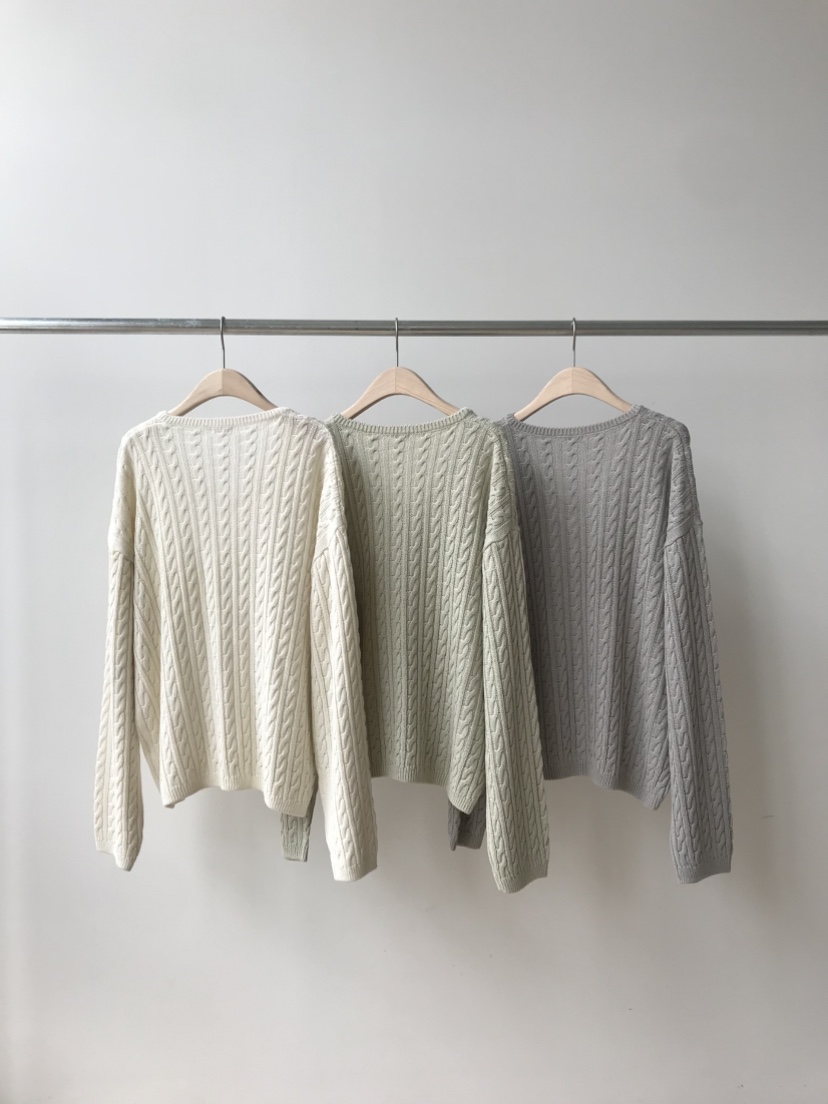 TAFFETA/MURET東大門代購女裝新款推薦真品針織衫亞麻布TAFFETA/MURET針織衫