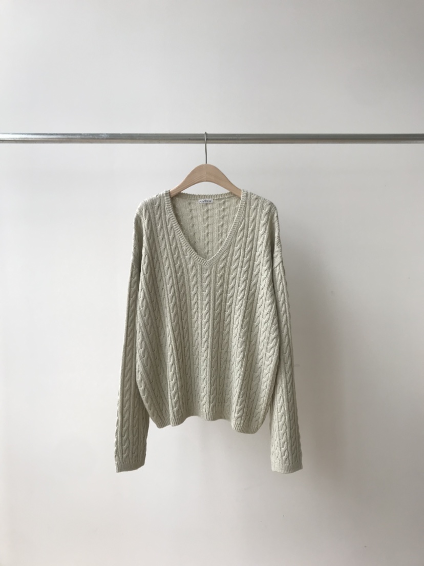 TAFFETA/MURET東大門代購女裝新款推薦真品針織衫亞麻布TAFFETA/MURET針織衫圖色2