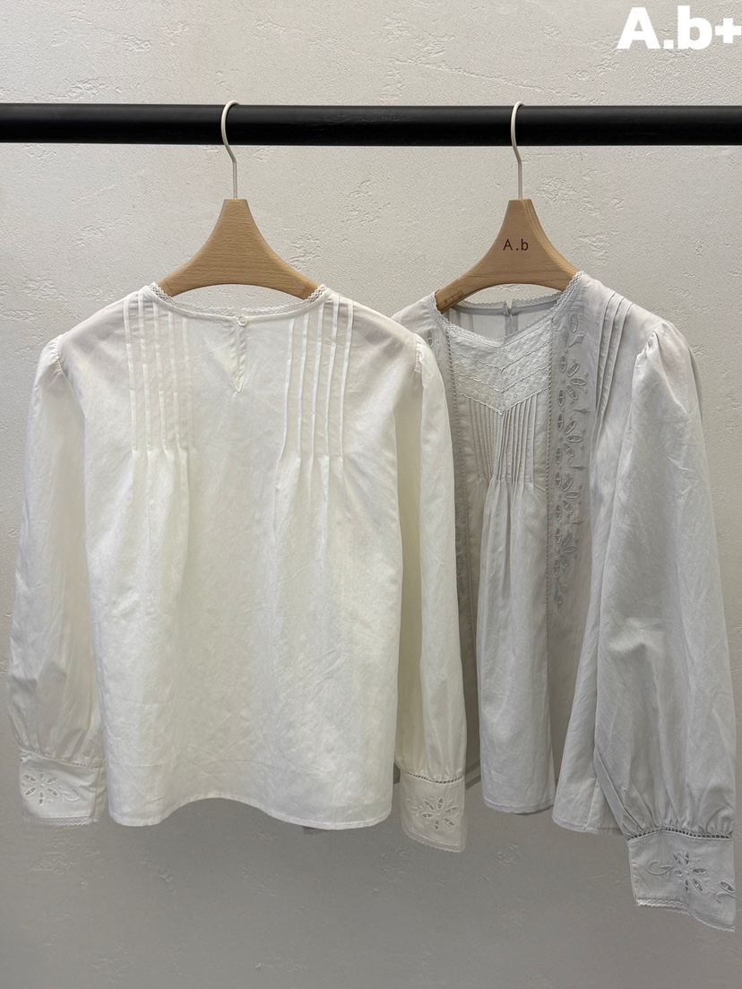 AUTUMN BEIGE PLUS韓國直郵女士新品熱賣推薦襯衫蕾絲衫A.b/AUTUMN BEIGE襯衫/蕾絲衫