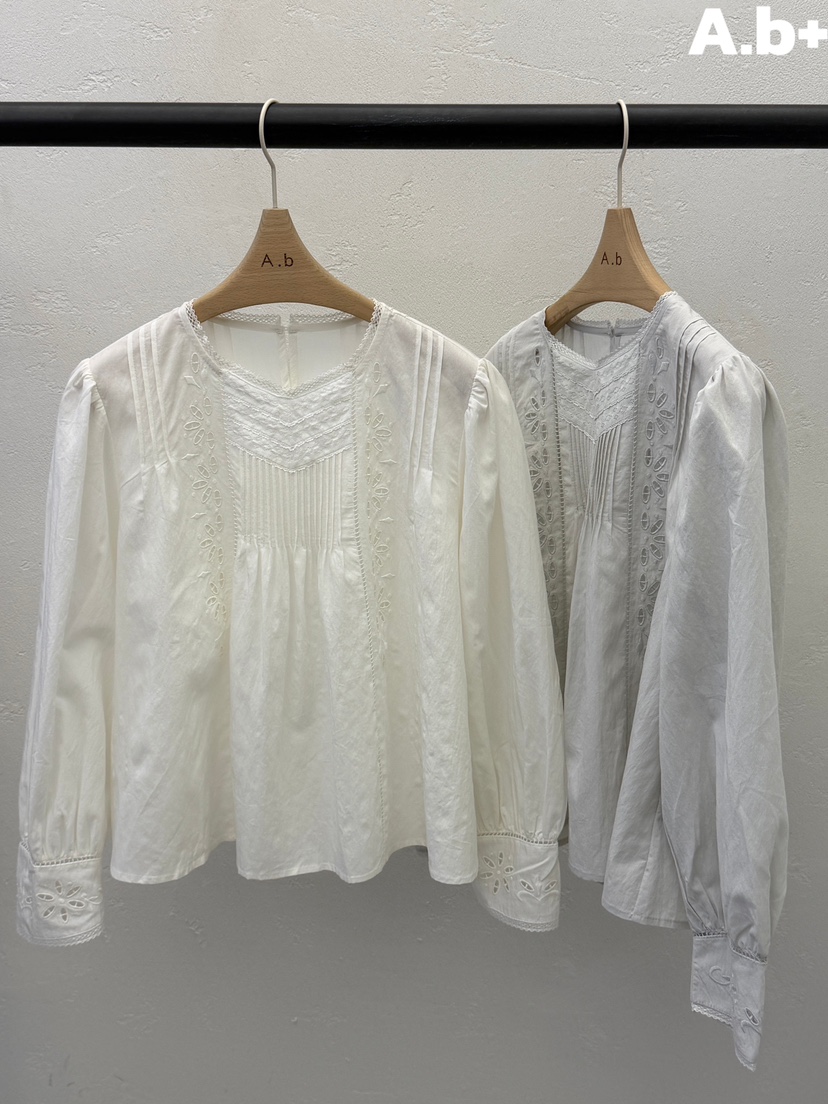 AUTUMN BEIGE PLUS韓國直郵女士新品熱賣推薦襯衫蕾絲衫A.b/AUTUMN BEIGE襯衫/蕾絲衫