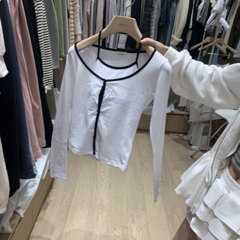 MEMOIRE東大門直郵女士新款職業時尚26春夏熱賣套裝羊毛衫MEMOIRE套裝圖色1