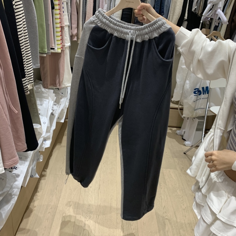 MEMOIRE韓國直郵女士新品真品時尚26春夏職業推薦休閑休閑褲MEMOIRE休閑褲圖色2