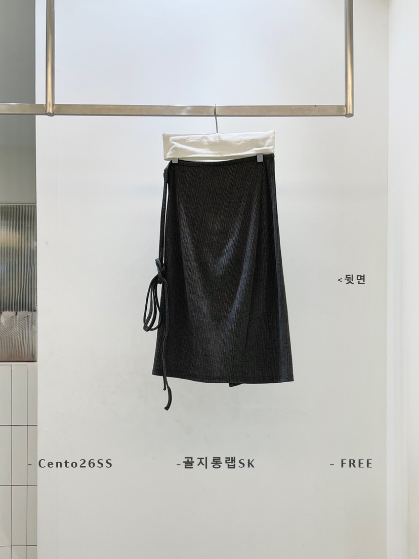 CENTO韓國東大門直郵女裝新款26春夏休閑時尚職業人氣長裙CENTO長裙