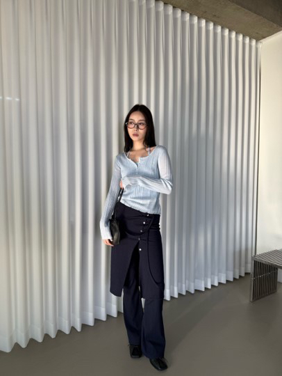 CENTO韓國東大門直郵女裝新款26春夏休閑時尚職業人氣長裙CENTO長裙