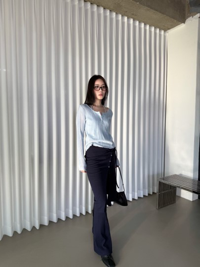 CENTO韓國東大門直郵女裝新款26春夏休閑時尚職業人氣長裙CENTO長裙