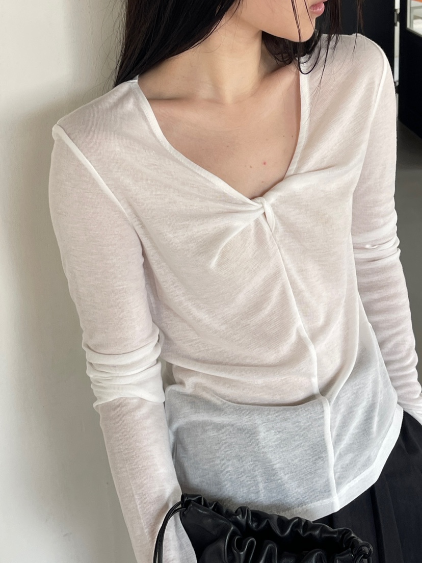 CENTO韓國代購女士新品真品26春夏推薦休閑人氣時尚長袖T恤CENTO長袖T恤