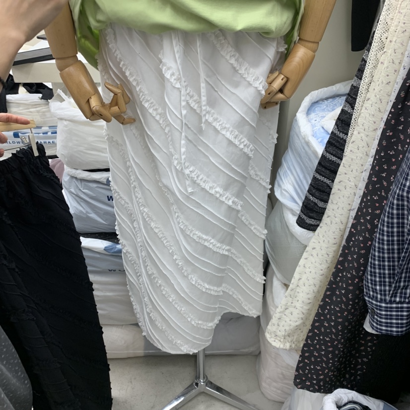 BREEZE東大門實拍女裝新品26春夏真品熱賣休閑時尚推薦長裙BREEZE長裙圖色1