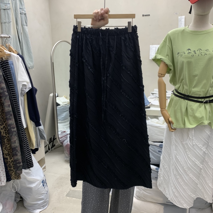 BREEZE東大門實拍女裝新品26春夏真品熱賣休閑時尚推薦長裙BREEZE長裙圖色2