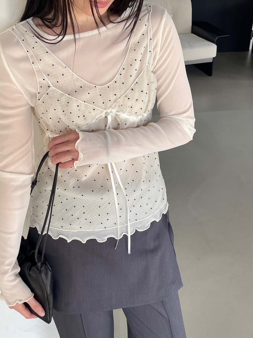 CENTO韓國代購女裝新款熱賣時尚推薦職業人氣26春夏吊帶背心CENTO吊帶/背心