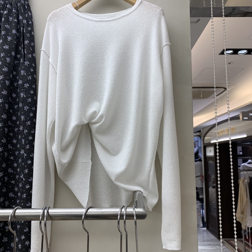 BREEZE韓國代購女士新品休閑人氣熱賣推薦26春夏職業長袖T恤BREEZE長袖T恤圖色4