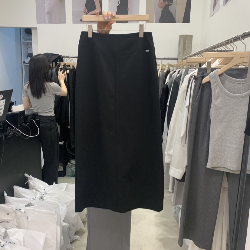 RECOVER東大門實拍女裝新款職業26春夏時尚休閑熱賣推薦長裙RECOVER/MOMENT長裙圖色2