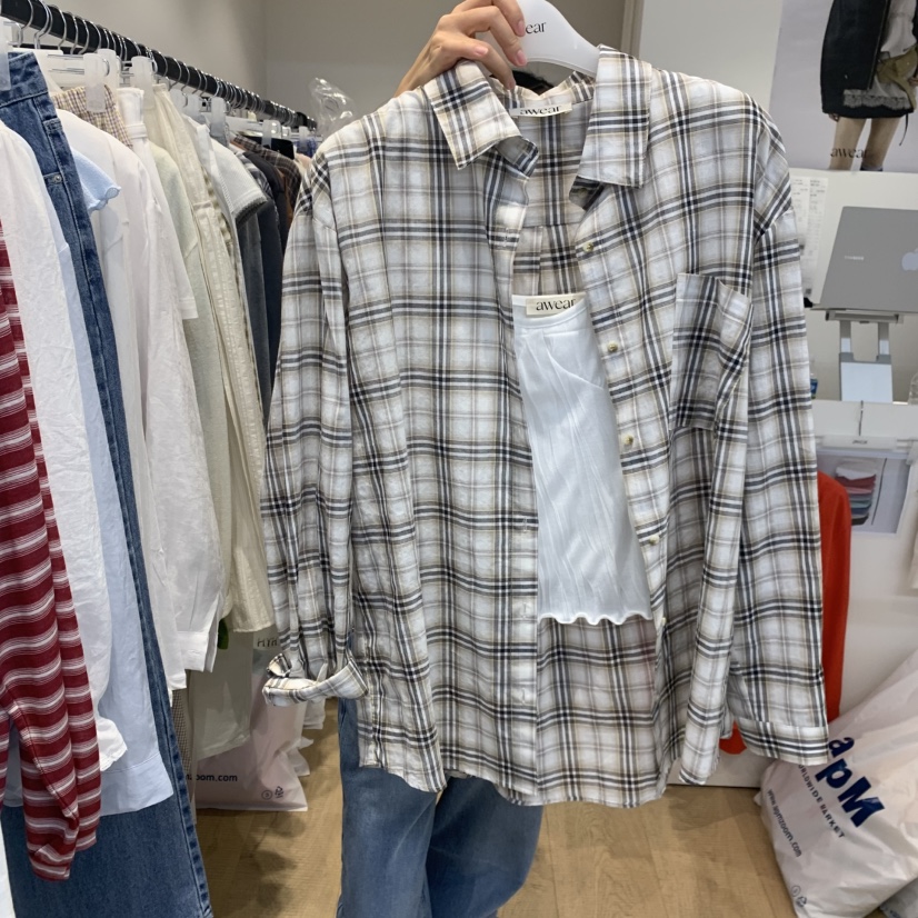 RUMIRU/AWEAR東大門直郵女士新品熱賣襯衫蕾絲衫不含內搭awear/RUMIRU襯衫/蕾絲衫圖色2