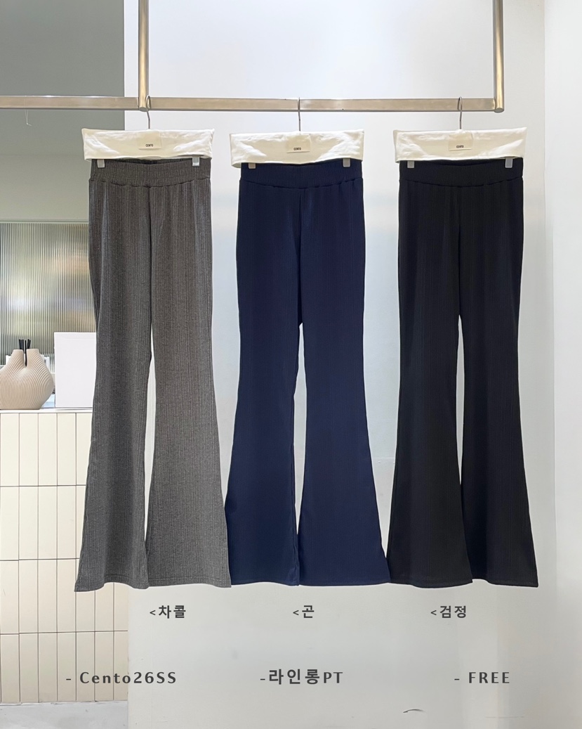 CENTO韓國直郵實拍女士新款人氣休閑時尚熱賣推薦職業休閑褲CENTO休閑褲