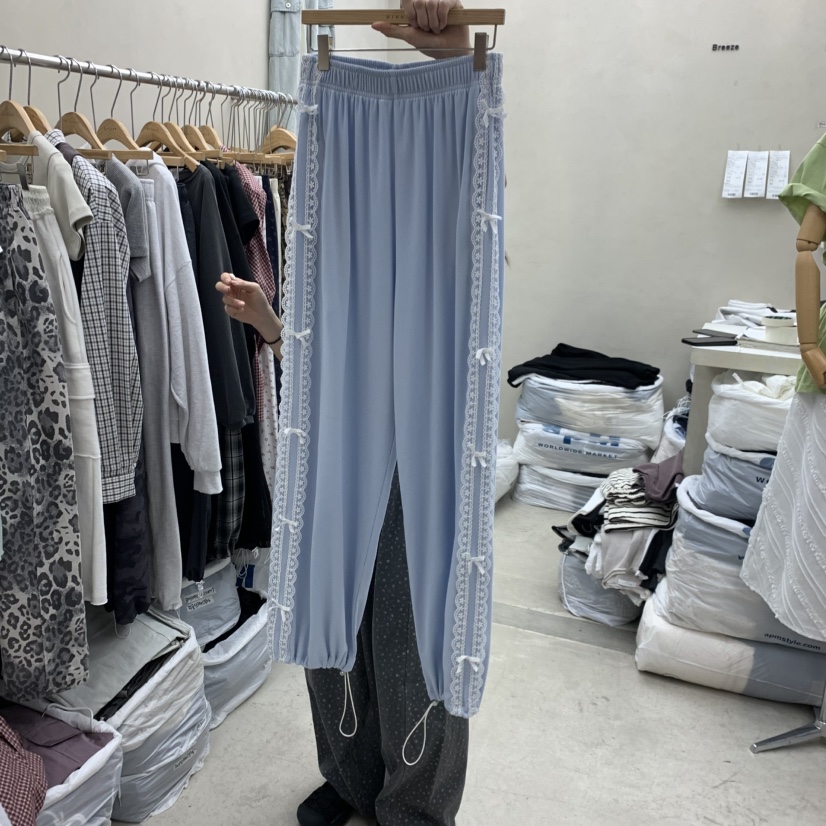 BREEZE韓國直郵實拍女裝新品熱賣人氣推薦時尚26春夏休閑褲BREEZE休閑褲圖色1