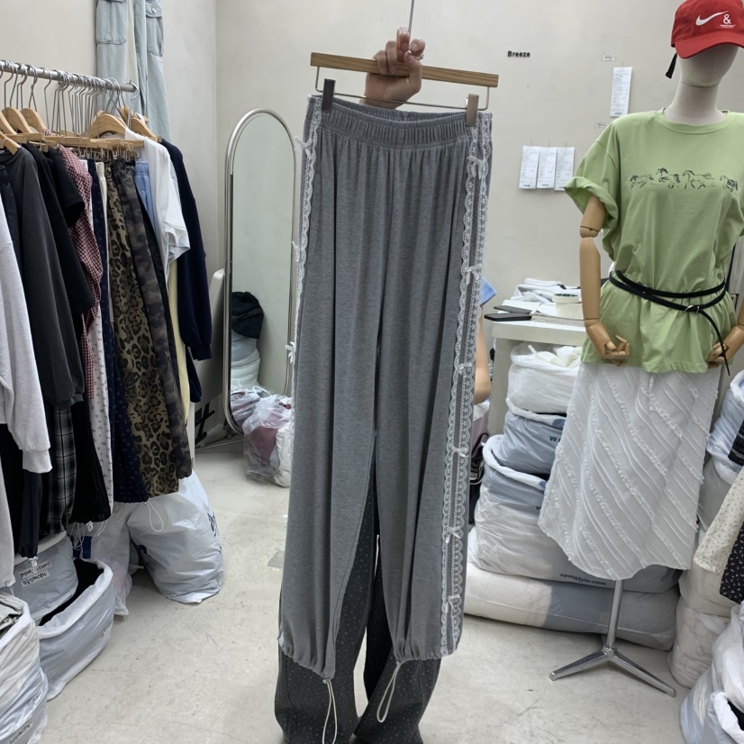 BREEZE韓國直郵實拍女裝新品熱賣人氣推薦時尚26春夏休閑褲BREEZE休閑褲圖色2