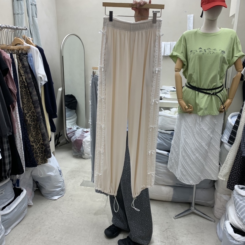 BREEZE韓國直郵實拍女裝新品熱賣人氣推薦時尚26春夏休閑褲BREEZE休閑褲圖色3