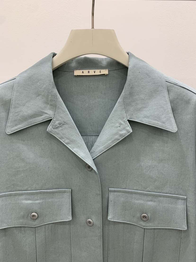 ARVE韓國東大門直郵女裝新款人氣熱賣職業推薦襯衫蕾絲衫ARVE襯衫/蕾絲衫