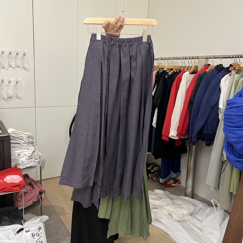 DOHWAJI東大門直郵女士新款人氣時尚真品熱賣推薦裙褲水洗DOHWAJI裙褲圖色2