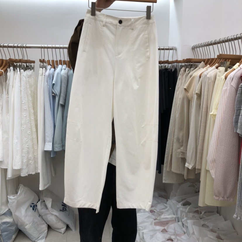 DRESS ROOM韓國直郵女士新款推薦26春夏熱賣人氣休閑褲棉DRESS ROOM休閑褲圖色1