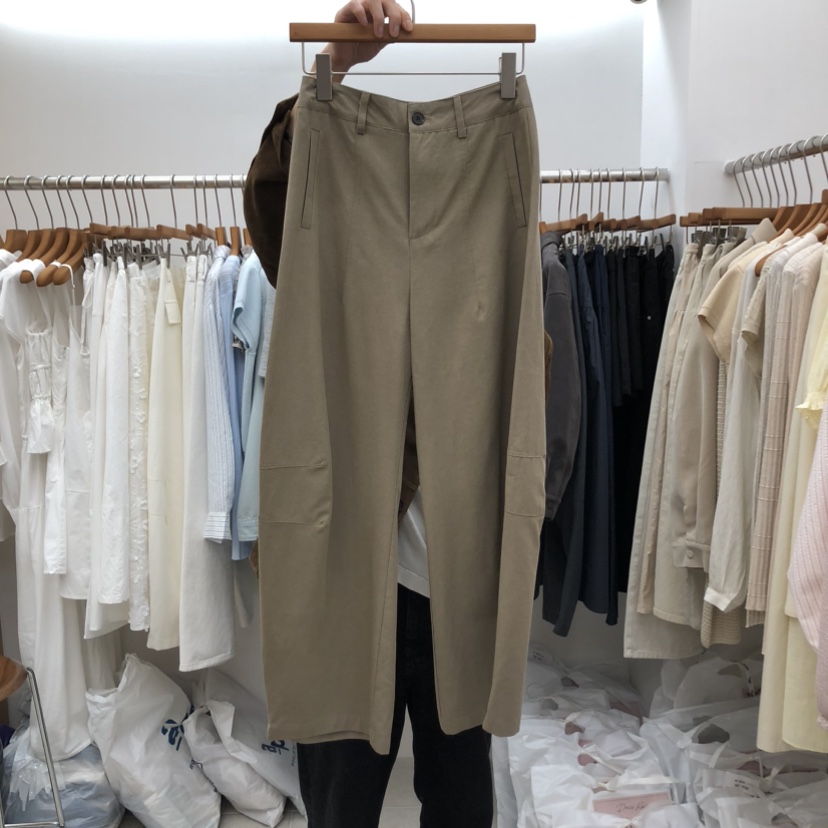 DRESS ROOM韓國直郵女士新款推薦26春夏熱賣人氣休閑褲棉DRESS ROOM休閑褲圖色2