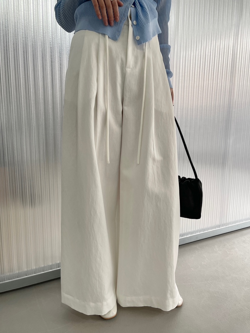 CENTO東大門直郵女士新款熱賣真品職業26春夏休閑休閑褲褶裥CENTO休閑褲