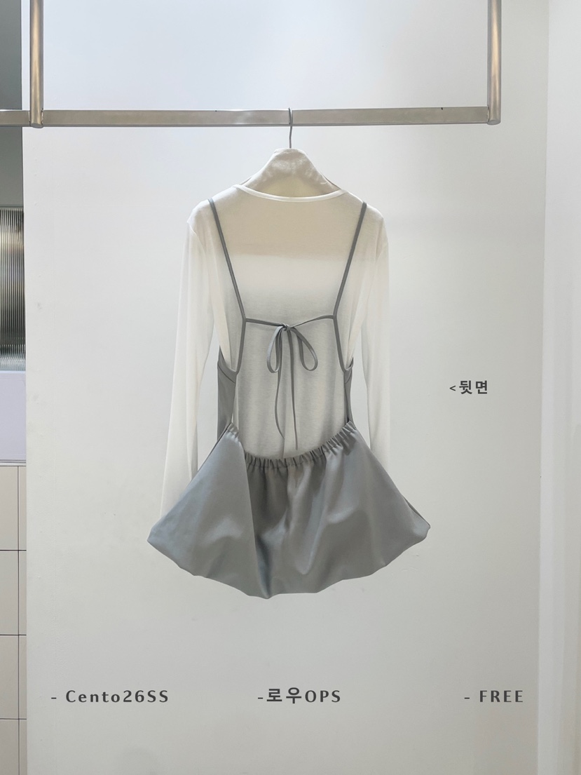 CENTO韓國代購女裝新品職業時尚休閑26春夏連衣裙不含內搭CENTO連衣裙