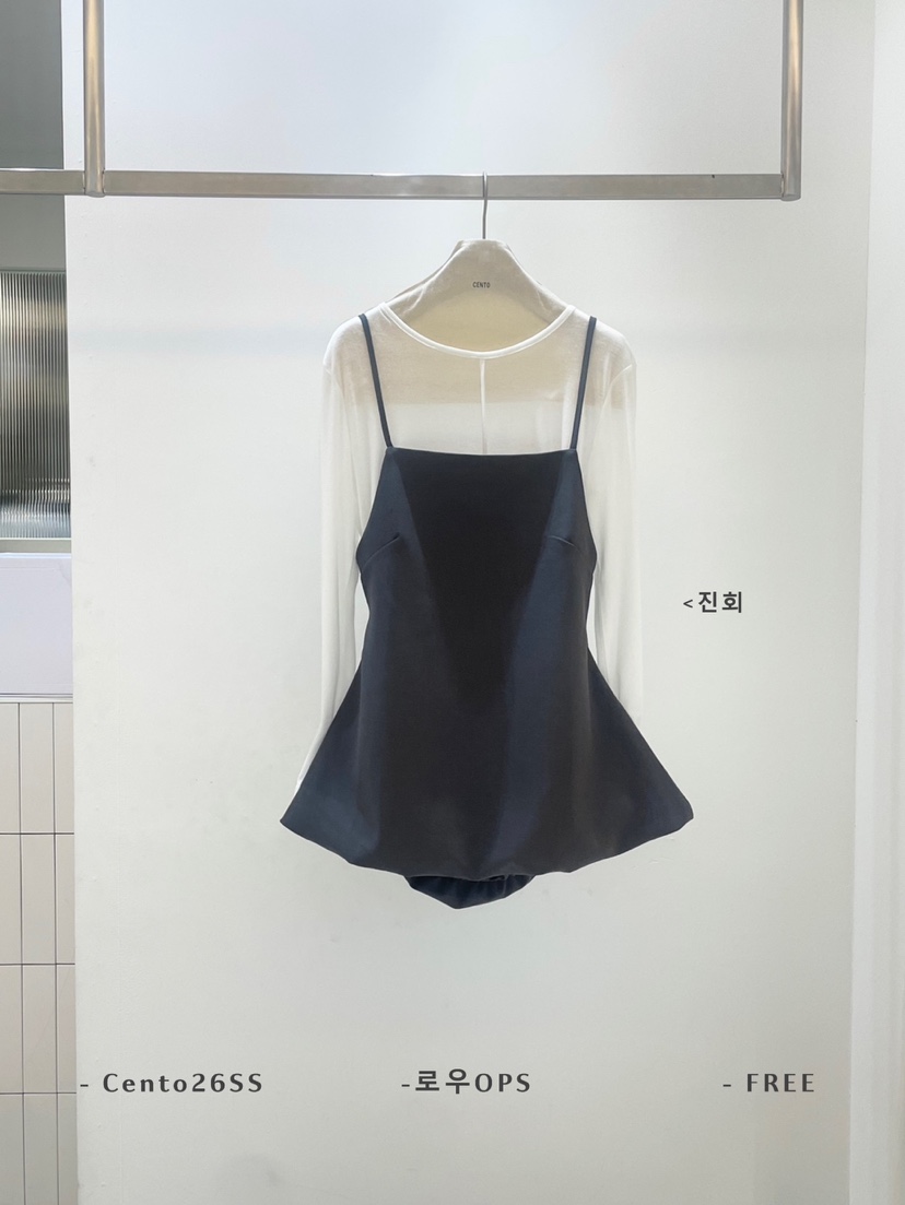 CENTO韓國代購女裝新品職業時尚休閑26春夏連衣裙不含內搭CENTO連衣裙圖色2