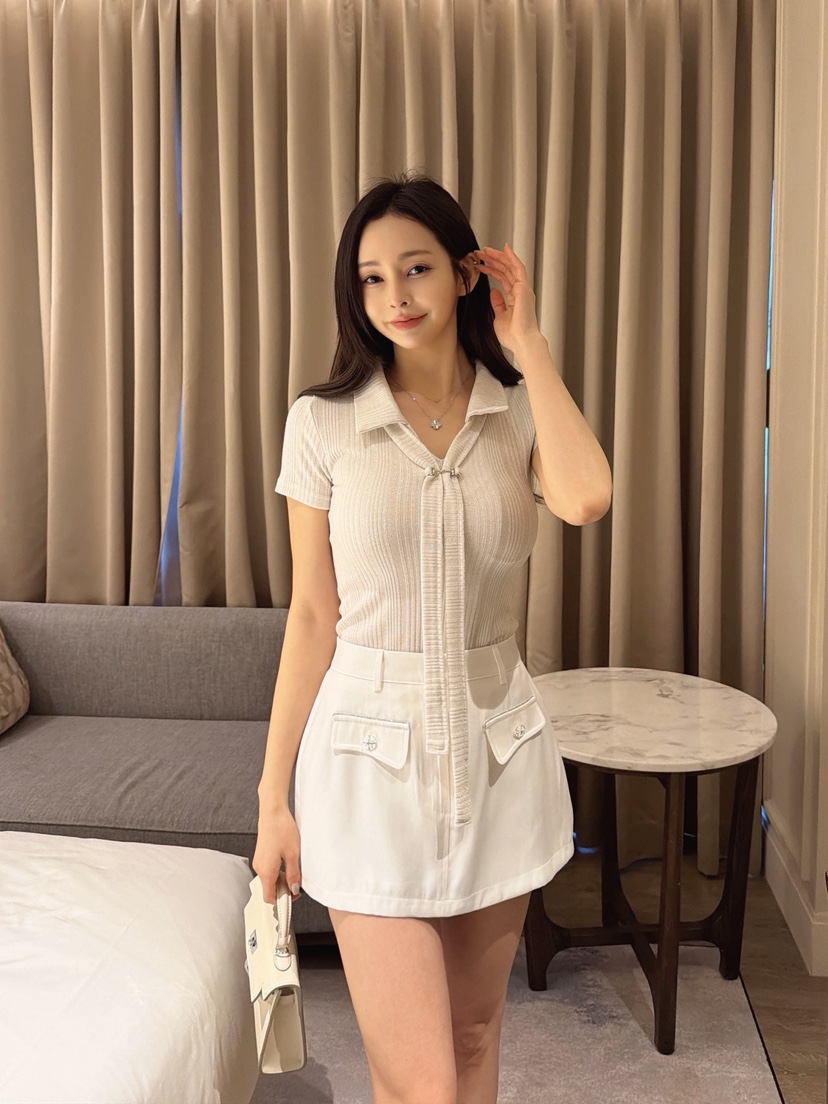 CLOTH韓國直郵女裝新品時尚推薦熱賣休閑人氣職業26春夏裙褲CLOTH裙褲