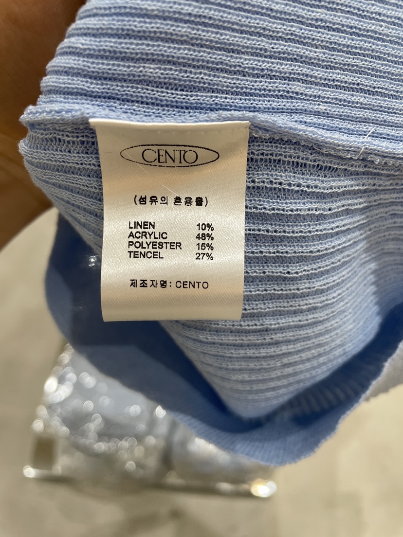 CENTO韓國代購女士新品熱賣推薦職業針織衫羊毛衫假兩件雙層CENTO針織衫