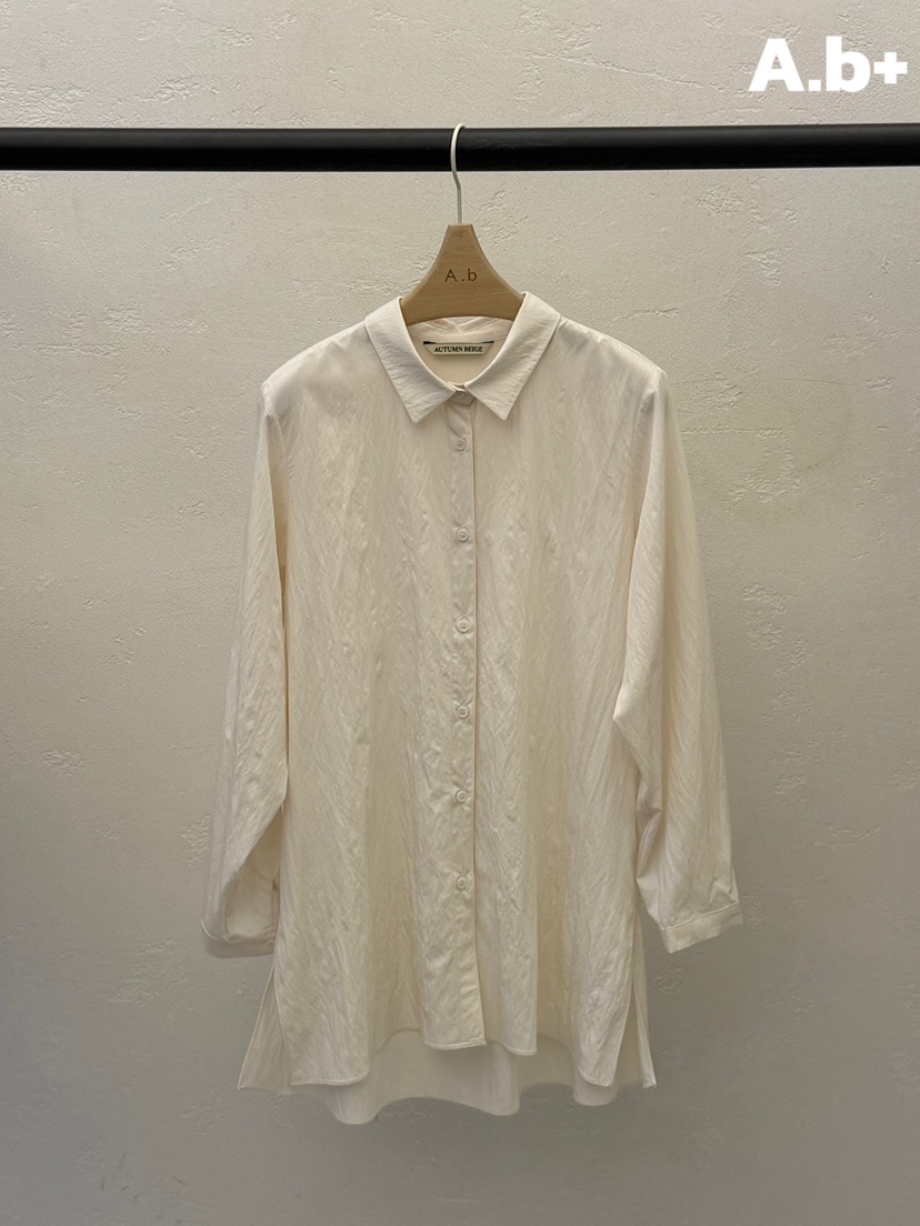 AUTUMN BEIGE PLUS東大門代購女裝新款休閑真品襯衫蕾絲衫A.b/AUTUMN BEIGE襯衫/蕾絲衫圖色1