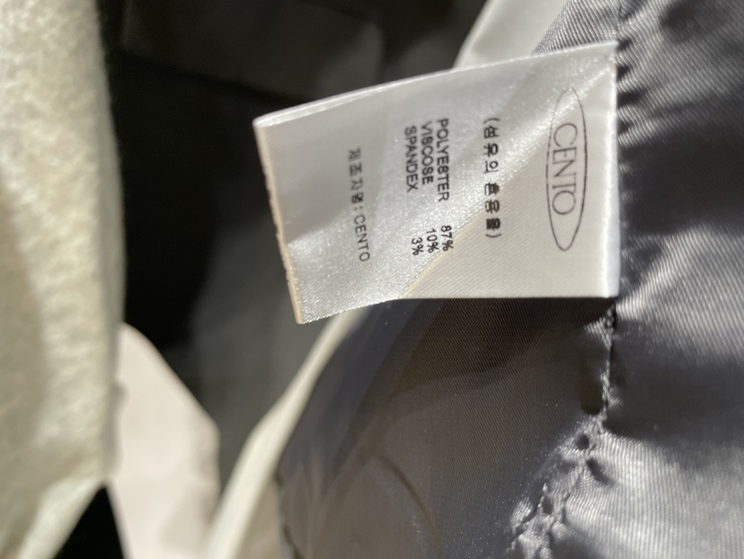 CENTO韓國直郵女裝新款職業人氣26春夏真品休閑夾克含圍巾CENTO夾克