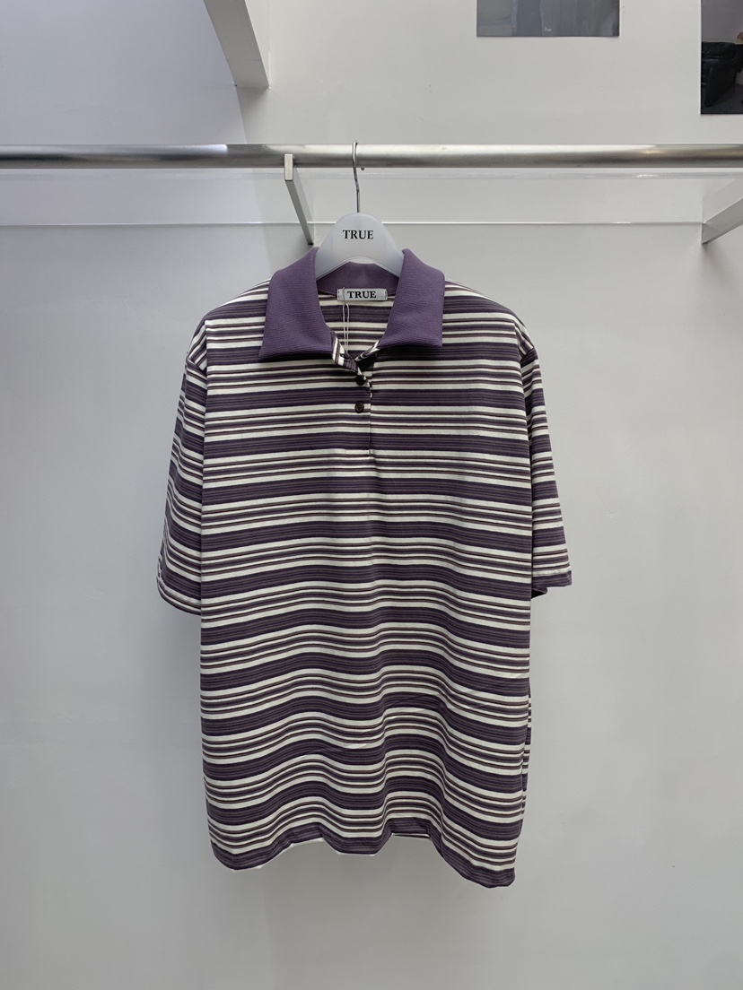 TRUE韓國直郵實拍女士新品職業推薦休閑26春夏人氣時尚T恤TRUET恤圖色1