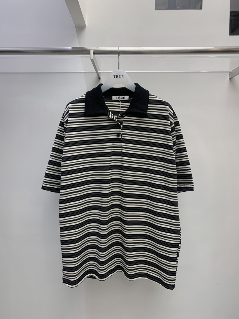 TRUE韓國直郵實拍女士新品職業推薦休閑26春夏人氣時尚T恤TRUET恤圖色2