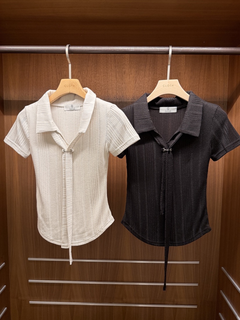 CLOTH韓國直郵女士新品26春夏人氣休閑推薦熱賣時尚職業T恤CLOTHT恤