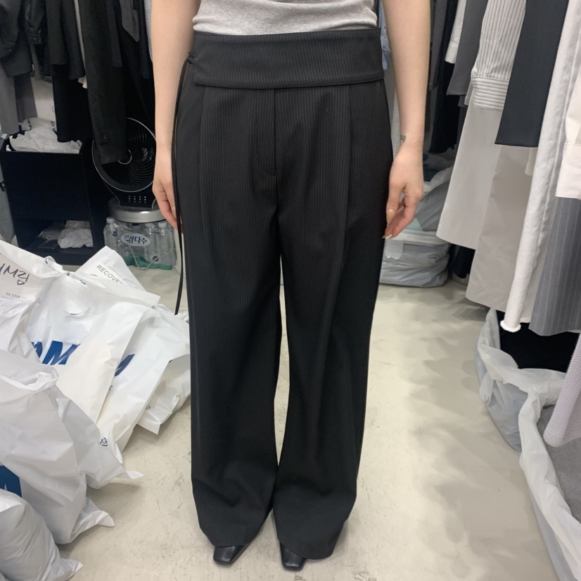 RECOVER韓國代購女士新品推薦休閑26春夏人氣職業熱賣休閑褲RECOVER/MOMENT休閑褲圖色2