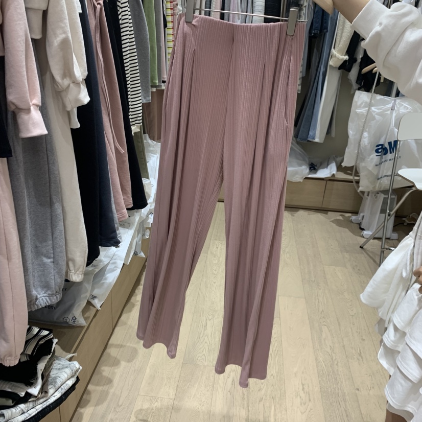 MEMOIRE東大門實拍女裝新品熱賣推薦時尚職業人氣26春夏休閑褲MEMOIRE休閑褲圖色3