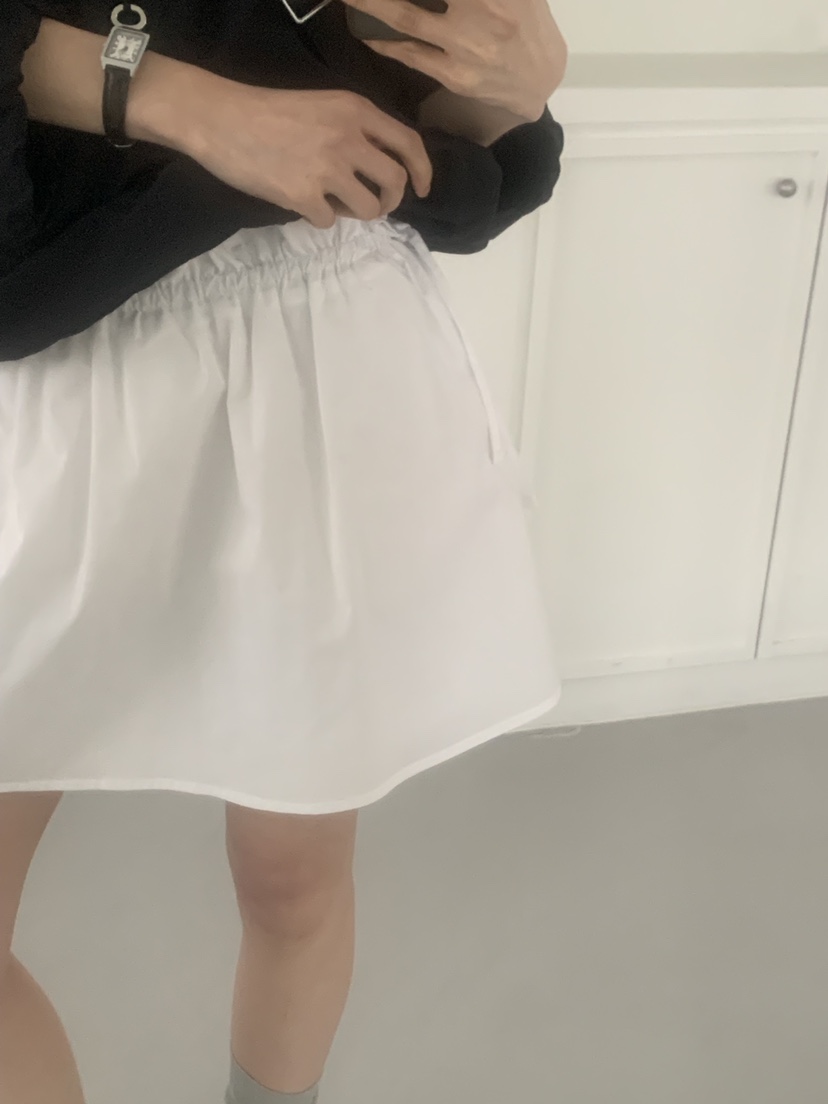 TRUE東大門實拍女裝新款休閑26春夏推薦真品職業裙褲褶皺TRUE裙褲