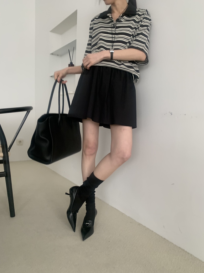 TRUE東大門實拍女裝新款休閑26春夏推薦真品職業裙褲褶皺TRUE裙褲