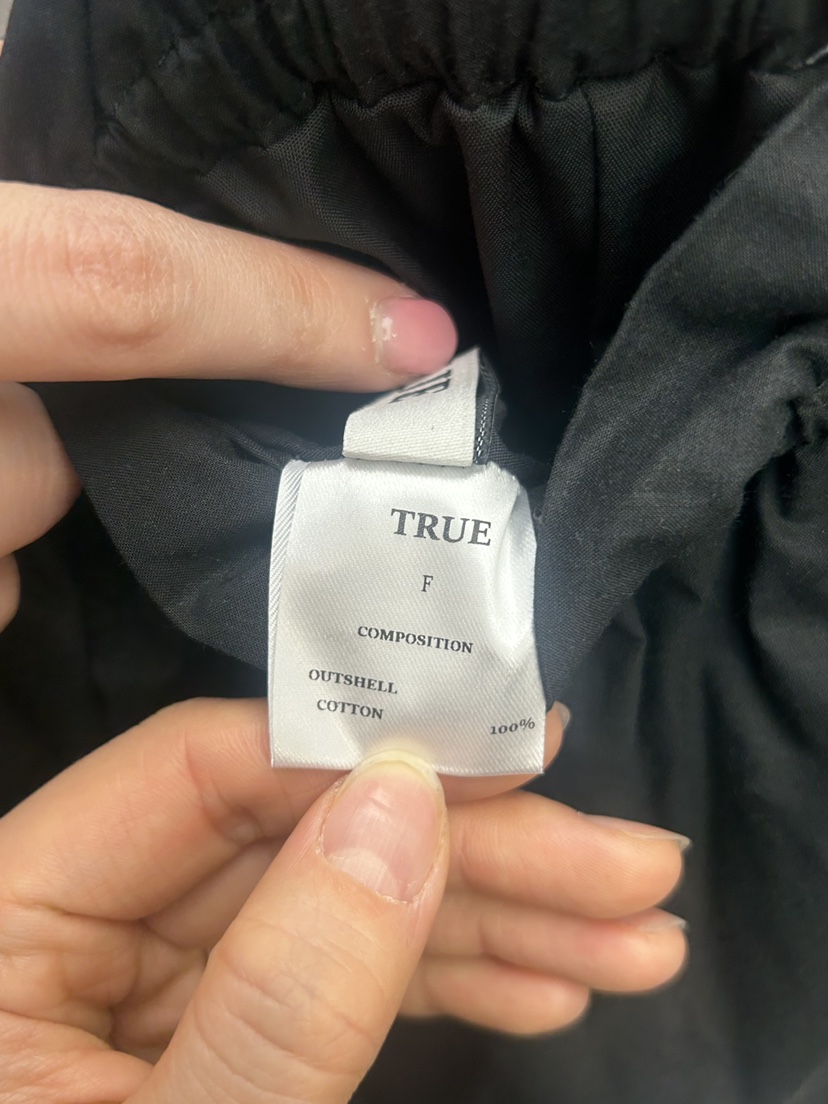 TRUE東大門實拍女裝新款休閑26春夏推薦真品職業裙褲褶皺TRUE裙褲