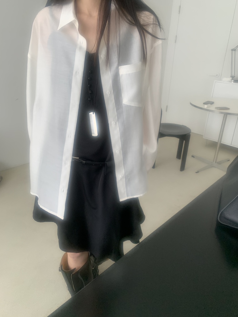 TRUE韓國東大門直郵女士新品職業推薦時尚26春夏襯衫蕾絲衫TRUE襯衫/蕾絲衫