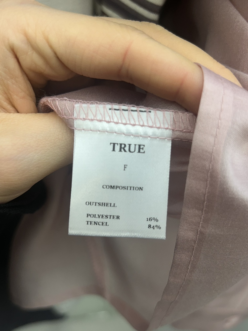 TRUE韓國東大門直郵女士新品職業推薦時尚26春夏襯衫蕾絲衫TRUE襯衫/蕾絲衫