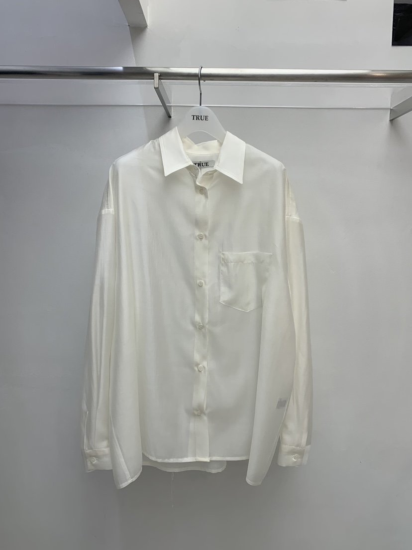 TRUE韓國東大門直郵女士新品職業推薦時尚26春夏襯衫蕾絲衫TRUE襯衫/蕾絲衫圖色1