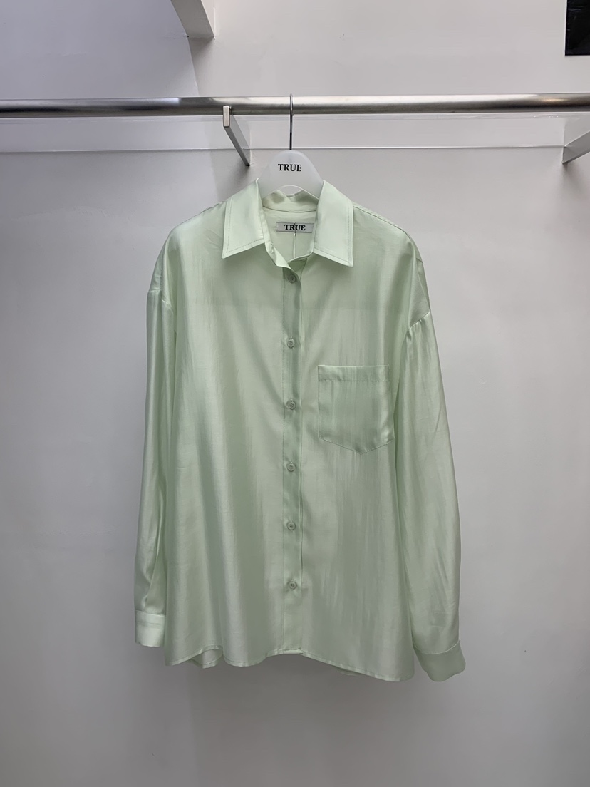 TRUE韓國東大門直郵女士新品職業推薦時尚26春夏襯衫蕾絲衫TRUE襯衫/蕾絲衫圖色2