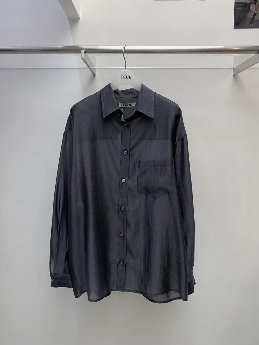 TRUE韓國東大門直郵女士新品職業推薦時尚26春夏襯衫蕾絲衫TRUE襯衫/蕾絲衫圖色4