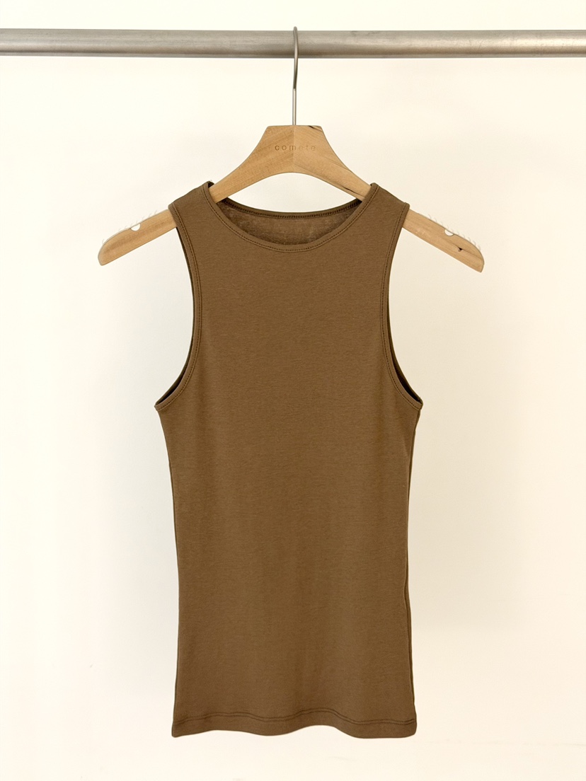 COMETE韓國直郵實拍女士新款熱賣推薦休閑職業人氣吊帶背心COMETE吊帶/背心圖色2