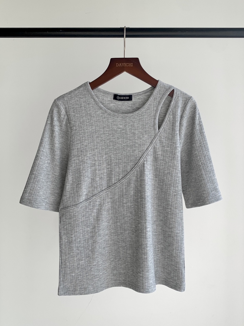 DAVICHI/D.SECOND韓國東大門直郵女士新款熱賣職業人氣T恤DAVICHI/D.SECONDT恤圖色1